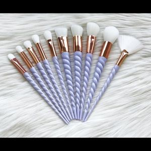 Unicorn Makeup Brushes Set